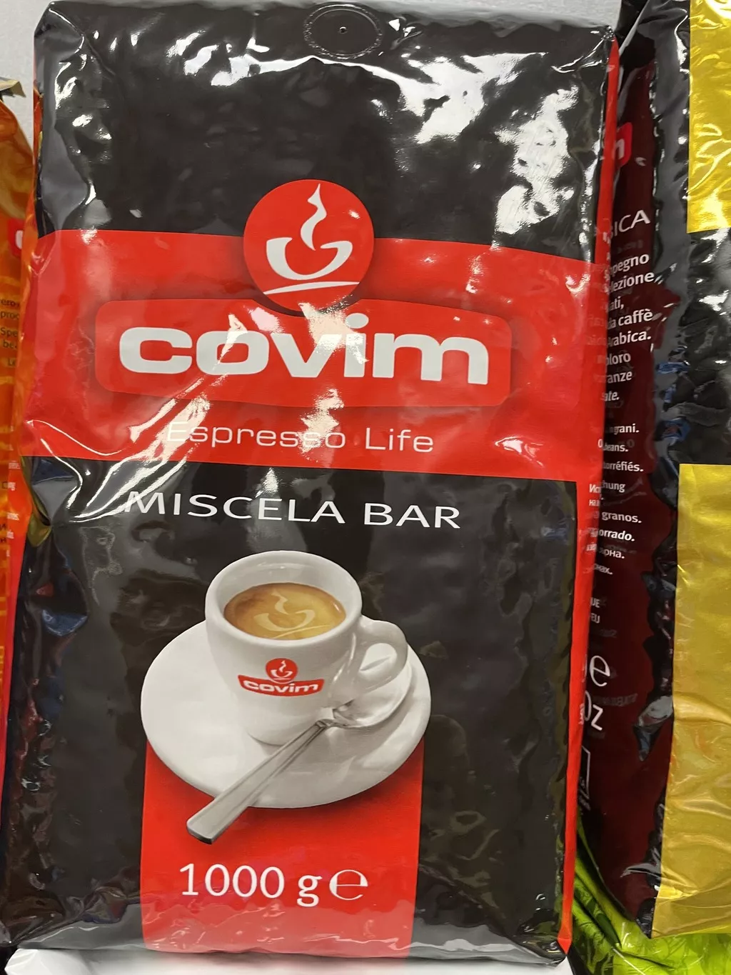 Фотография продукта Кофе в зернах сovim miscela bar, 1 кг